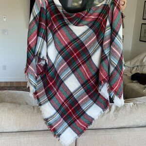 Lovely Plaid Wrap/Scarf.